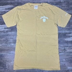 Jim Beam T-shirt - Mens Small Short Sleeve Tee - GUC